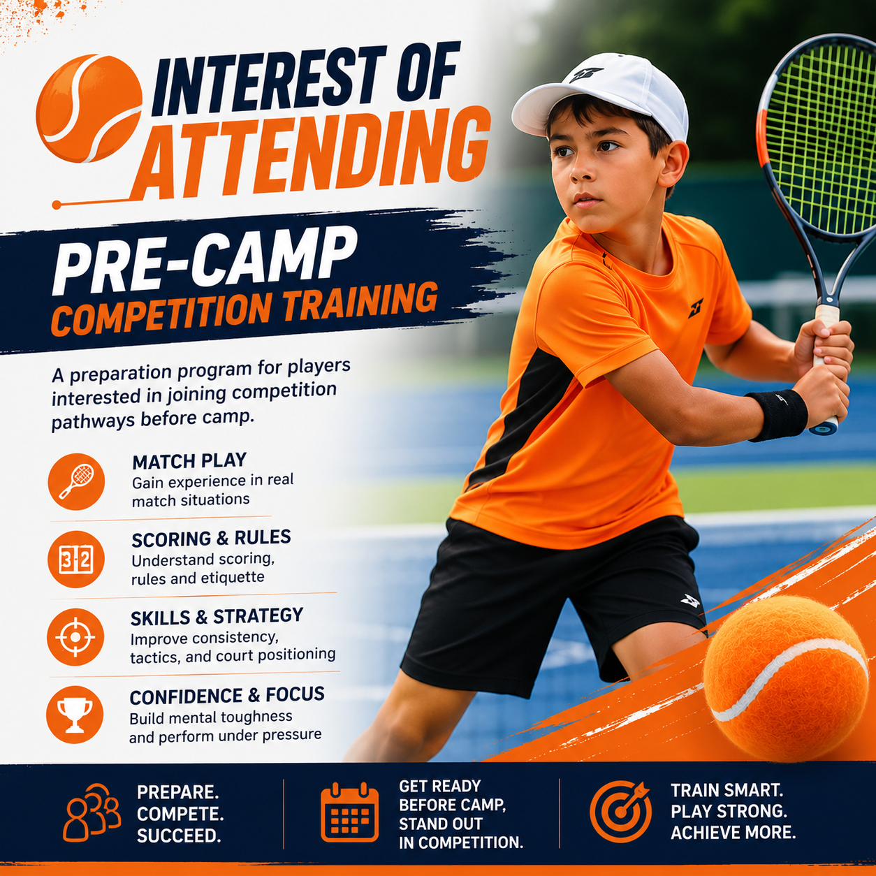 Interest of Attending – Pre-Camp Competition Training