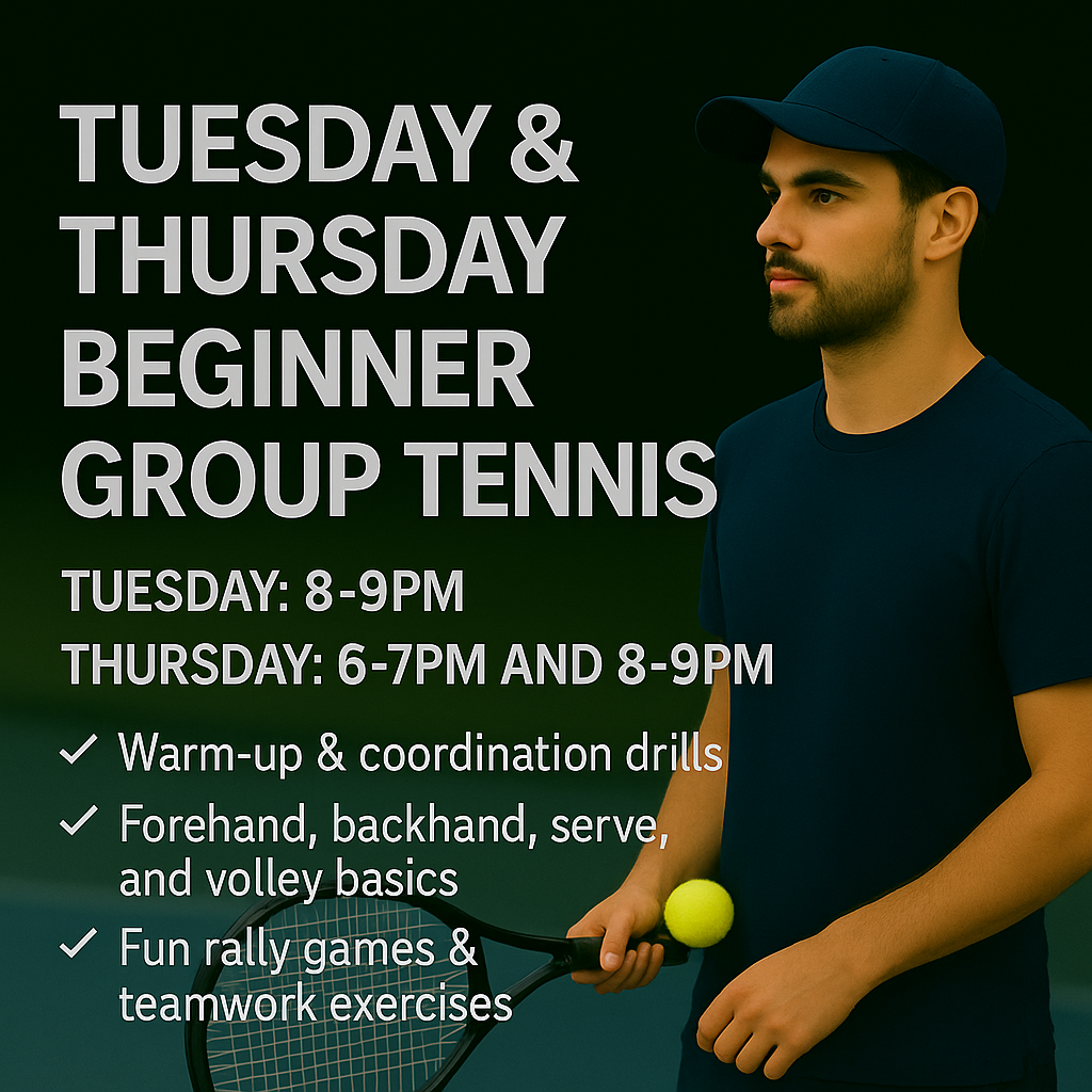 Beginner Tennis Group Class